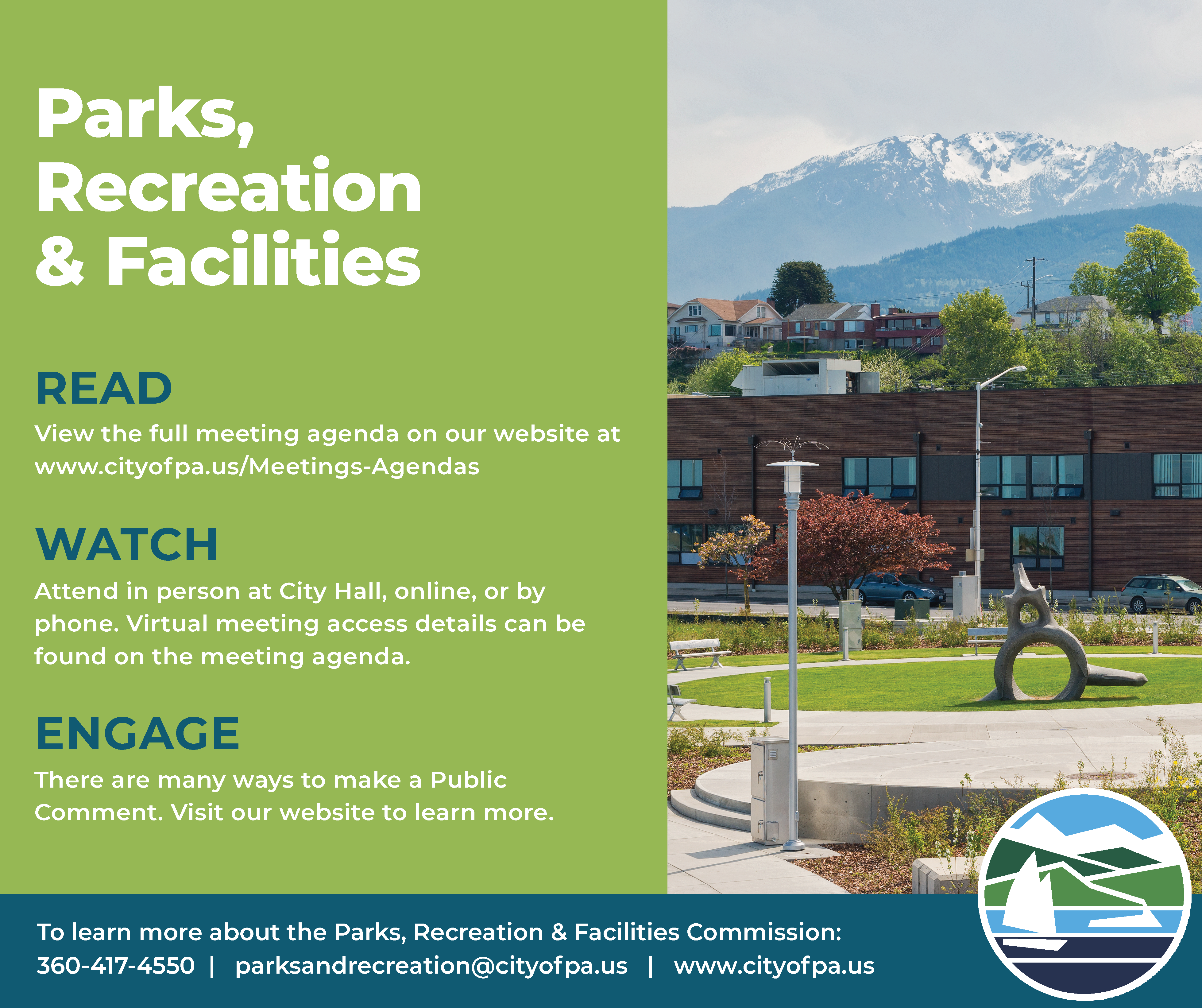 Parks Commission Call to Action