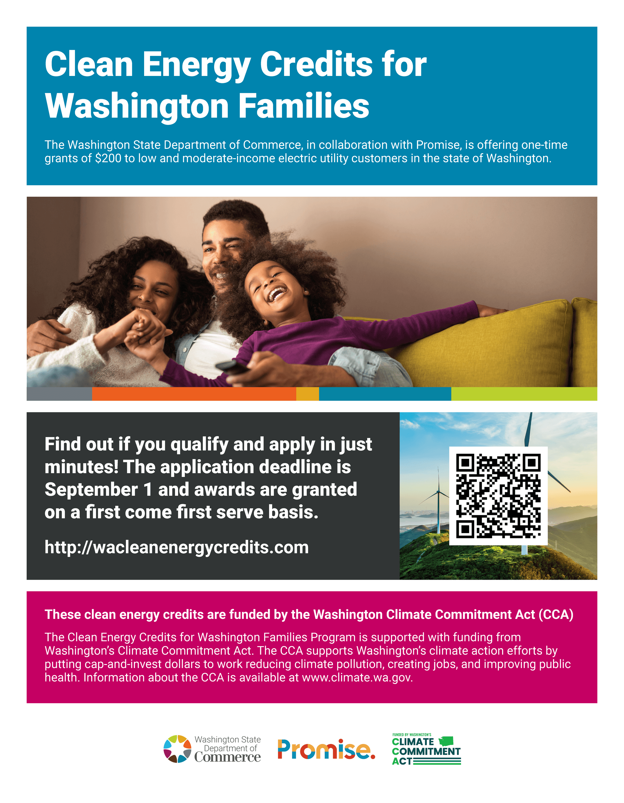 Washington State Dept of Commerce - Flyer