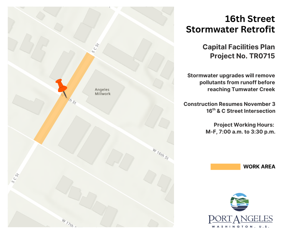 16 St Construction Begins Nov 3